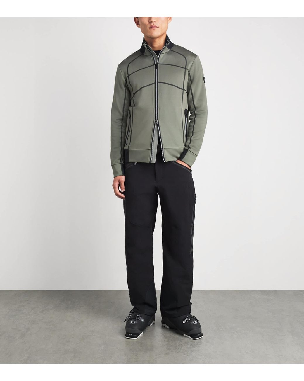 Bogner Green Mid-Layer Hayo Jacket for men