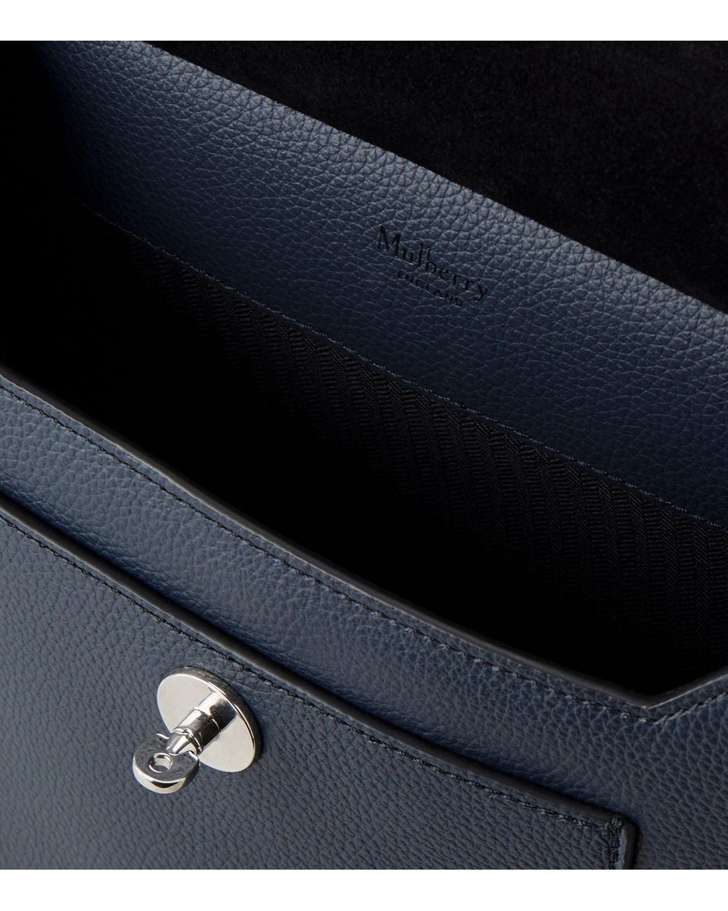 Mulberry Blue Leather Antony Messenger Bag for men