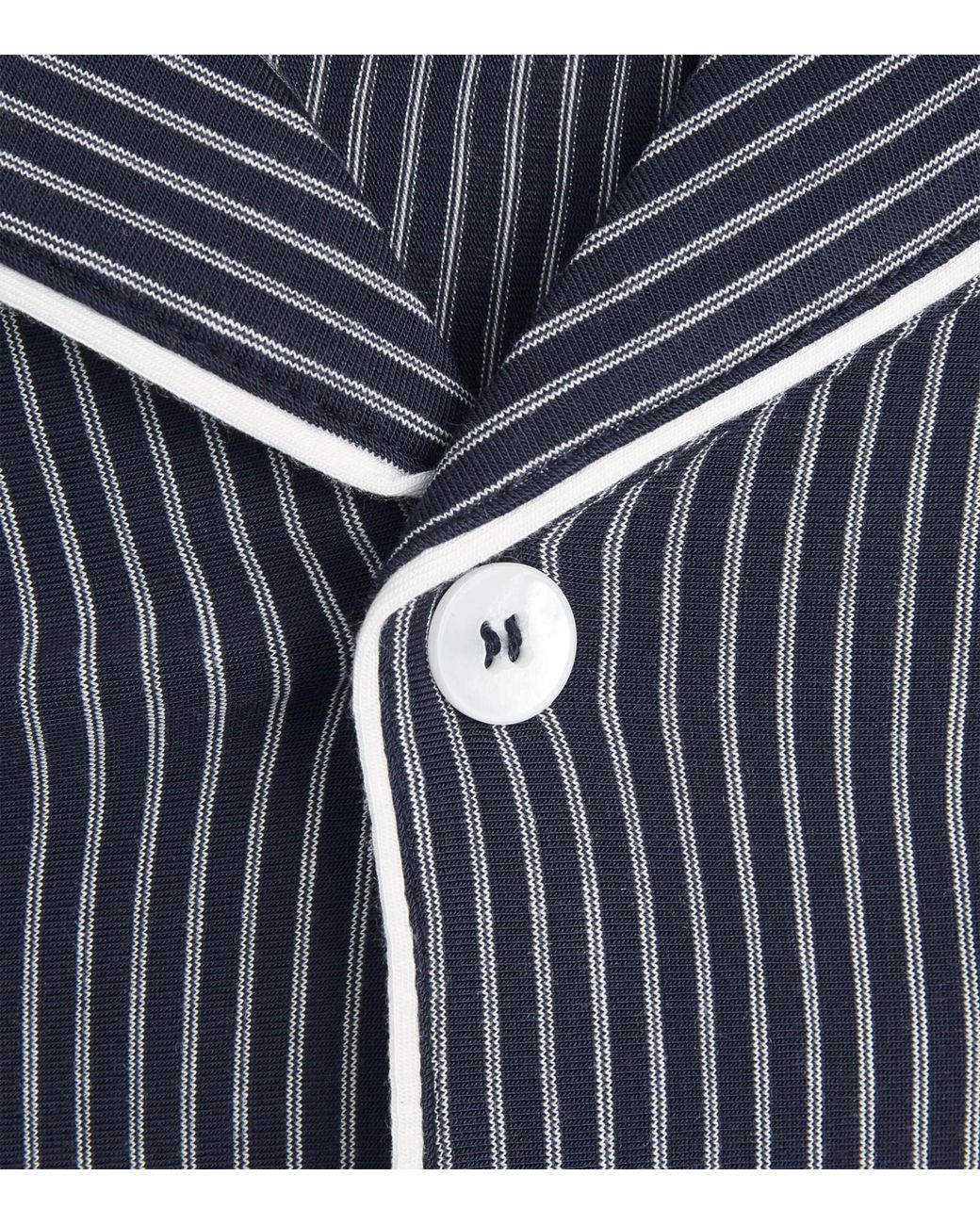 Eberjey Blue Modal Stripe William Long Pyjama Set for men