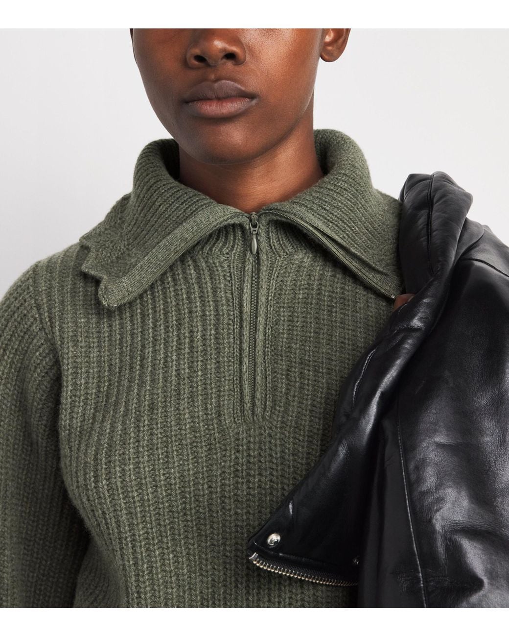 Molli Green Virgin Wool Sweater