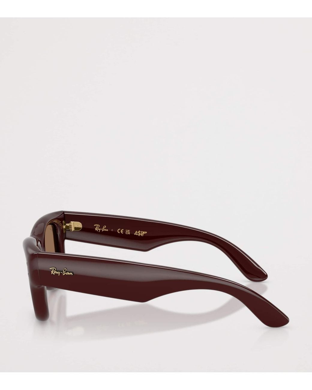 Ray-Ban Brown Wayfarer Puffer Sunglasses