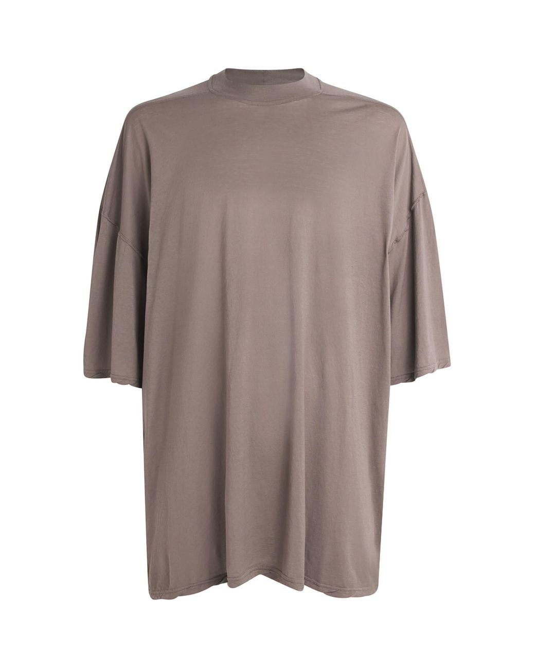 Rick Owens Brown Cotton Tommy T-Shirt for men