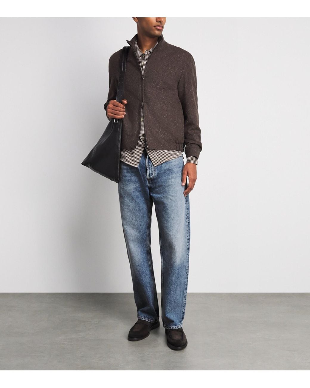 Agolde Blue Magnus Straight Jeans for men