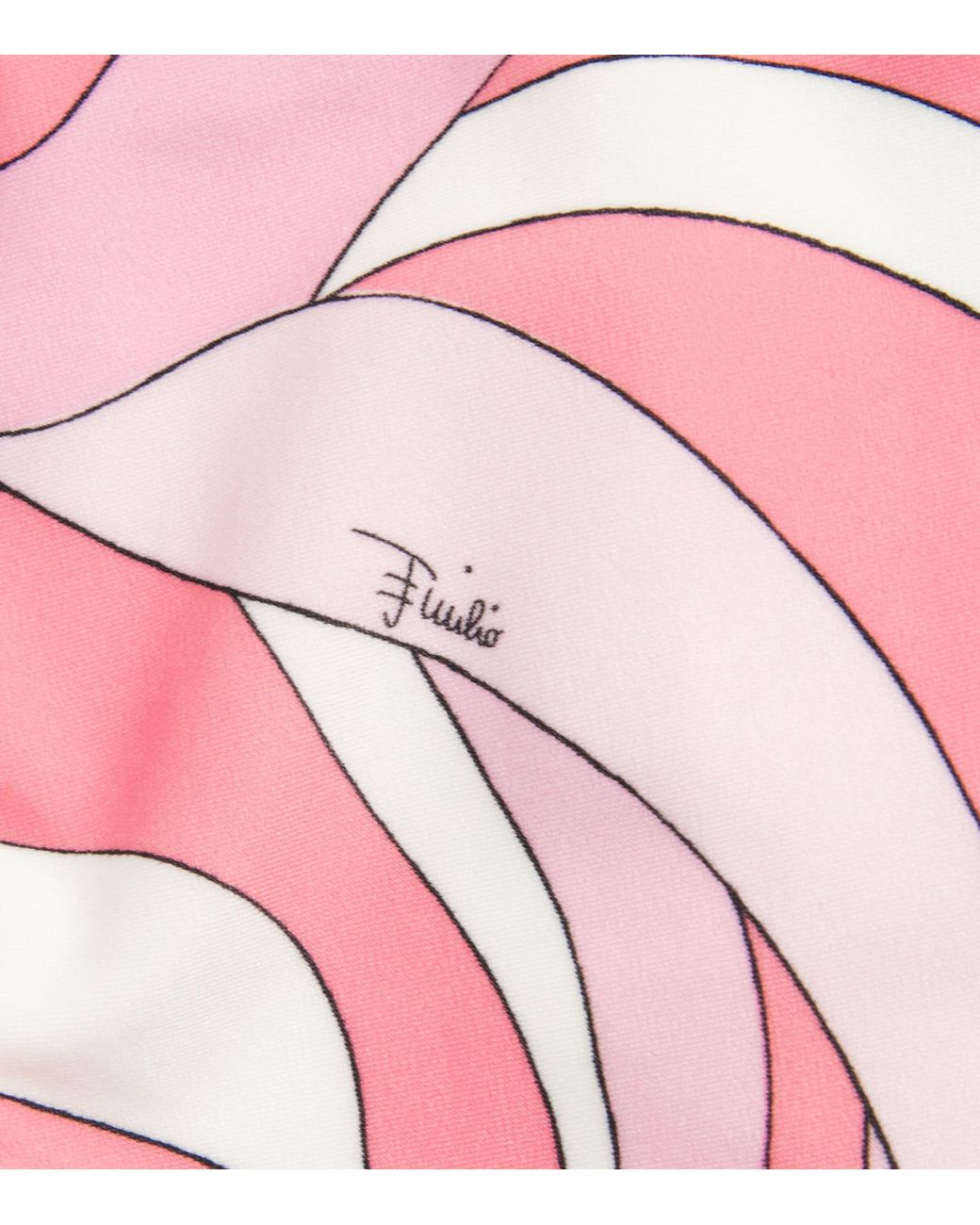 Emilio Pucci Pink Iride Print Bikini Bottoms
