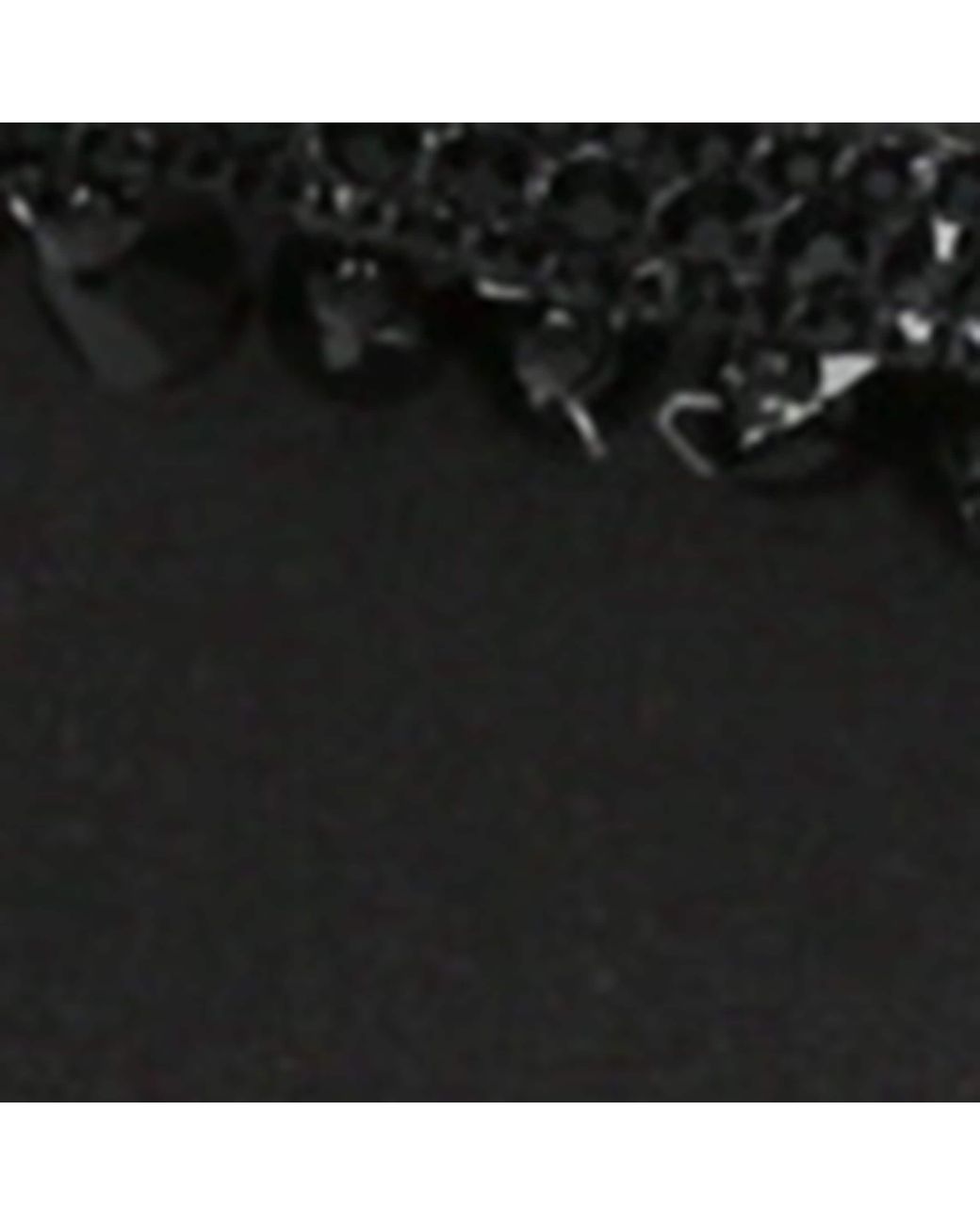 Rene Caovilla Black Embellished Chandelier Heeled Mules 80