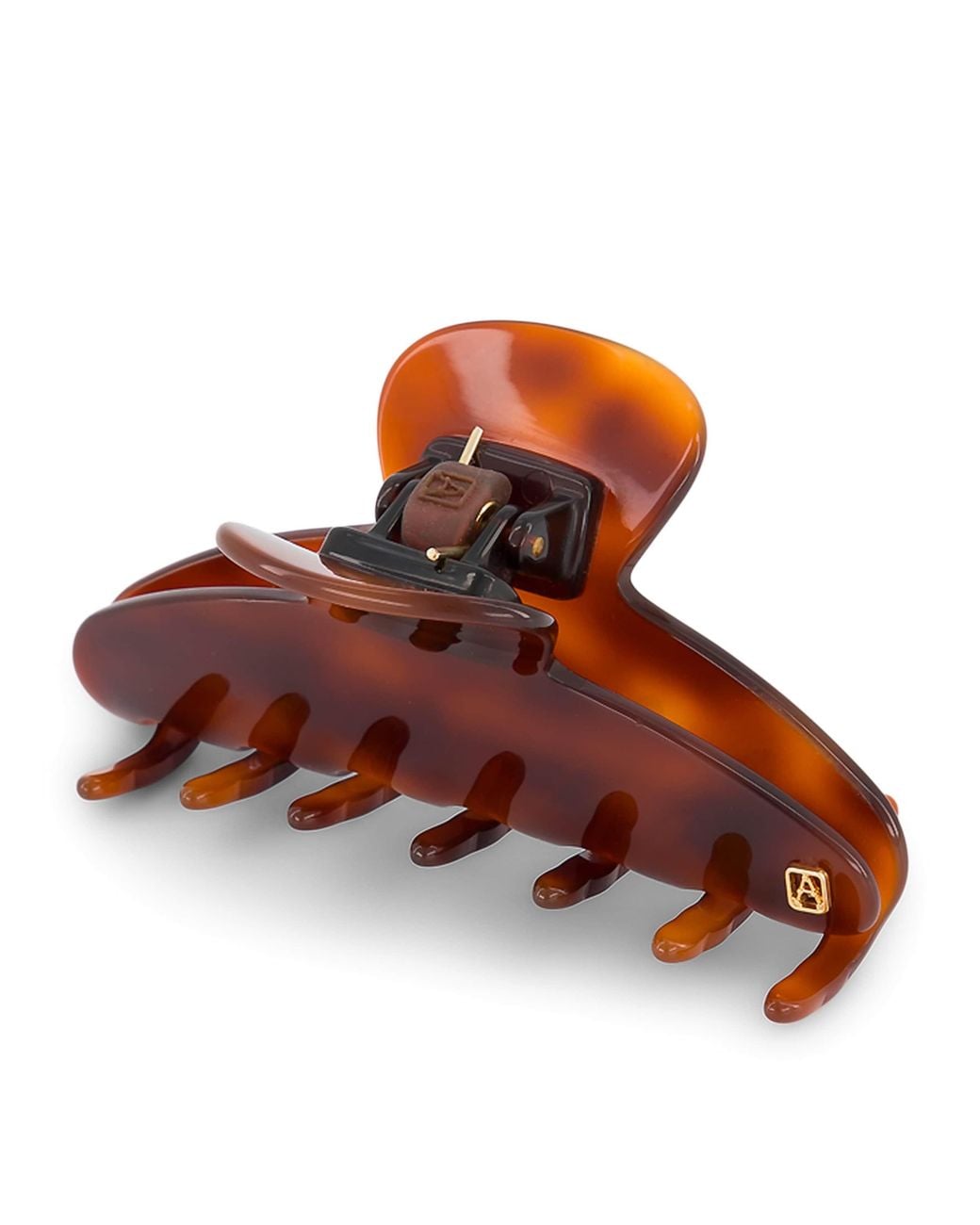 Alexandre De Paris Brown Timeless Saint Germain Claw Hair Clip