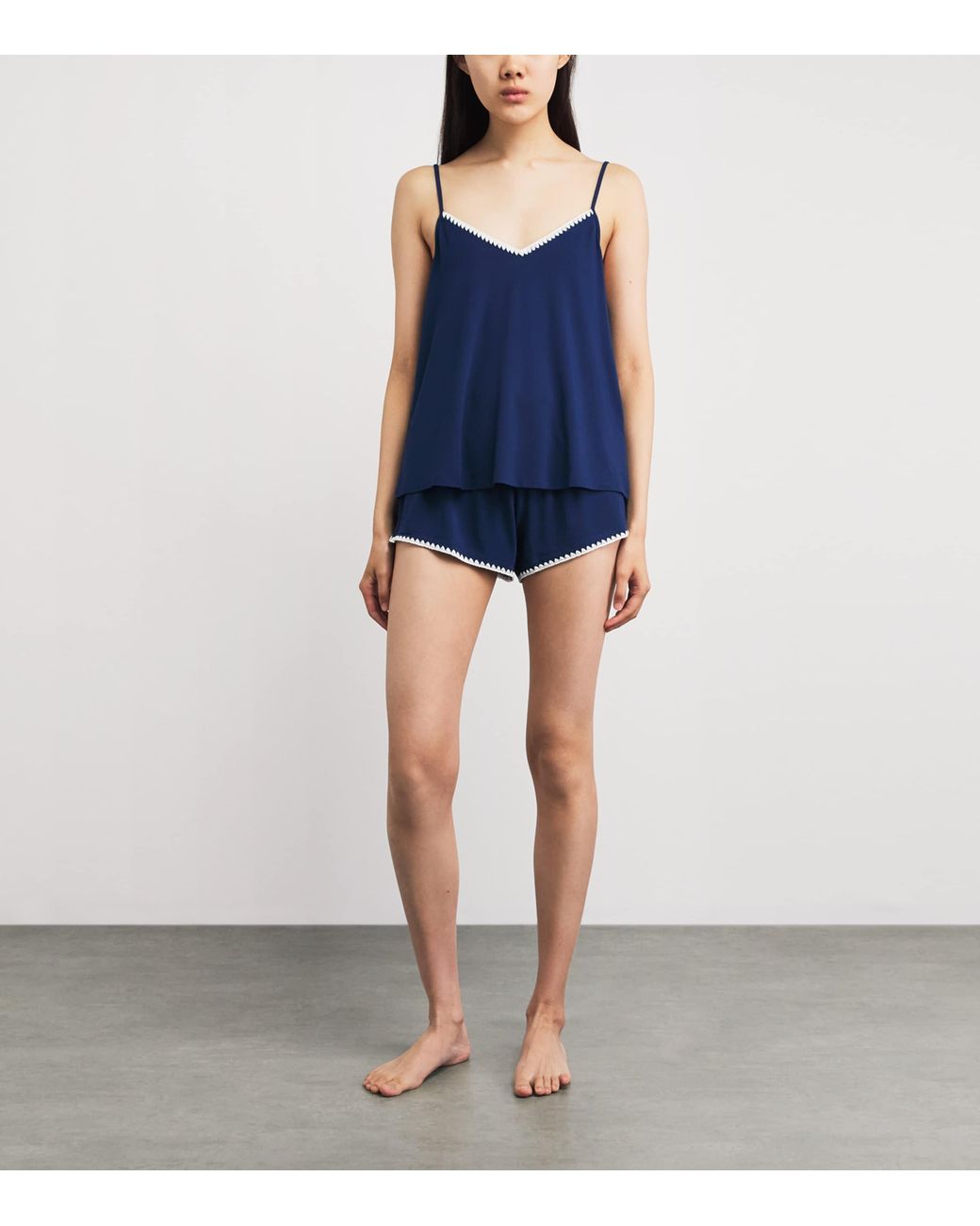 Eberjey Blue Frida Pyjama Set