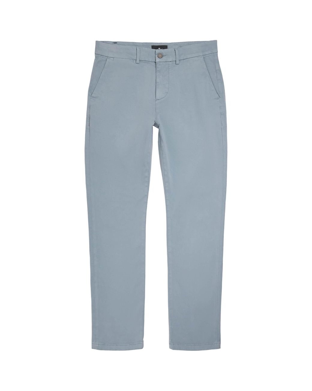 7 For All Mankind Blue Luxe Performance Regular Slimmy Straight Chinos for men