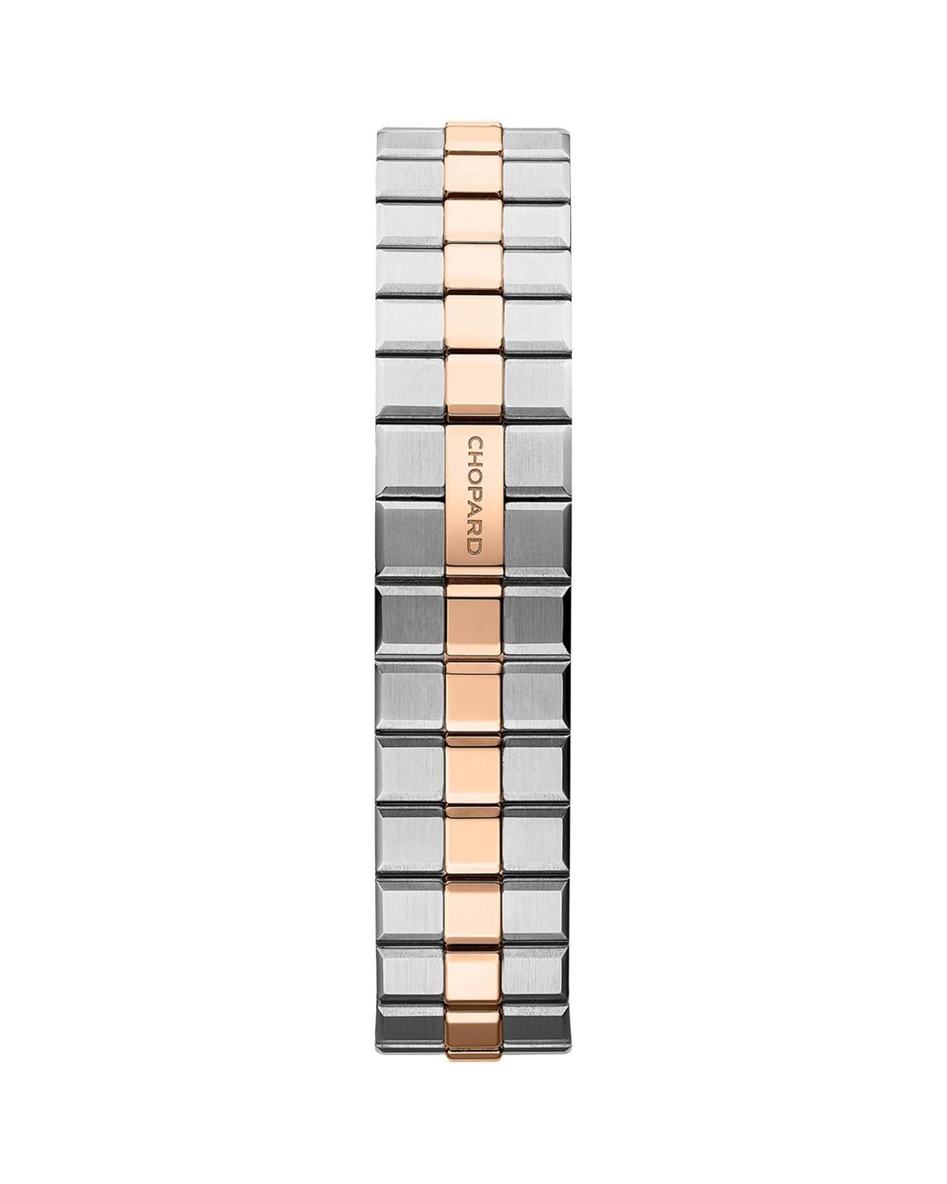 Chopard Metallic Stainless Steel And Diamond Alpine Eagle Watch