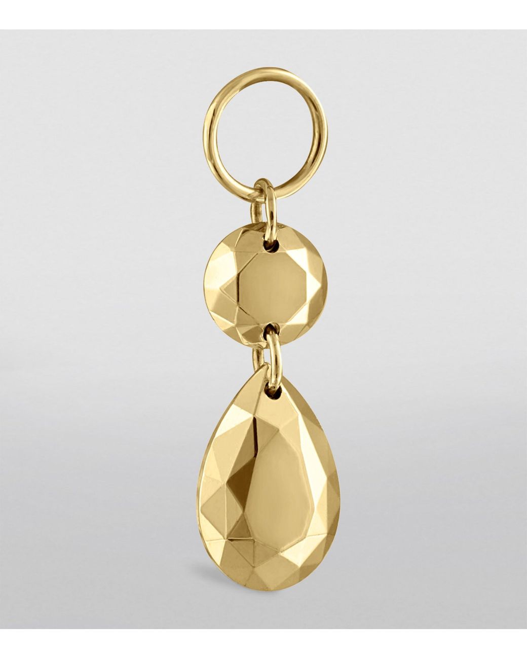 Maria Tash Metallic Double Faceted Charm