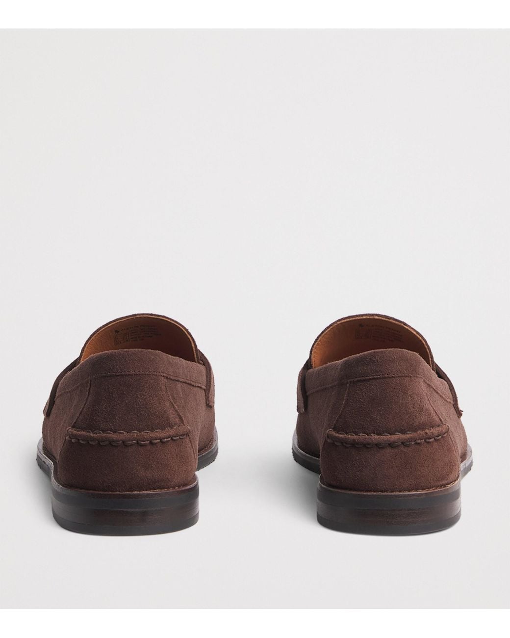 Polo Ralph Lauren Brown Suede Alston Penny Loafers for men