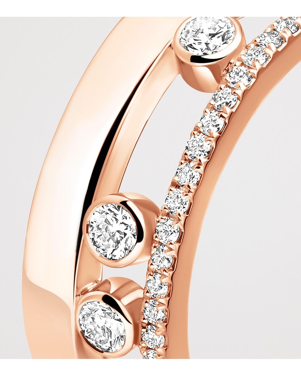 Messika Pink Move Romane And Diamond Ring