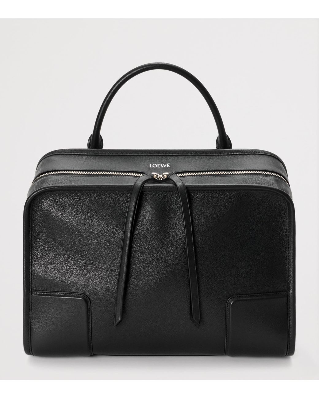 Loewe Black X Cosima Von Bonin Large Leather Amazona 180 Lazy Dog Top-Handle Bag