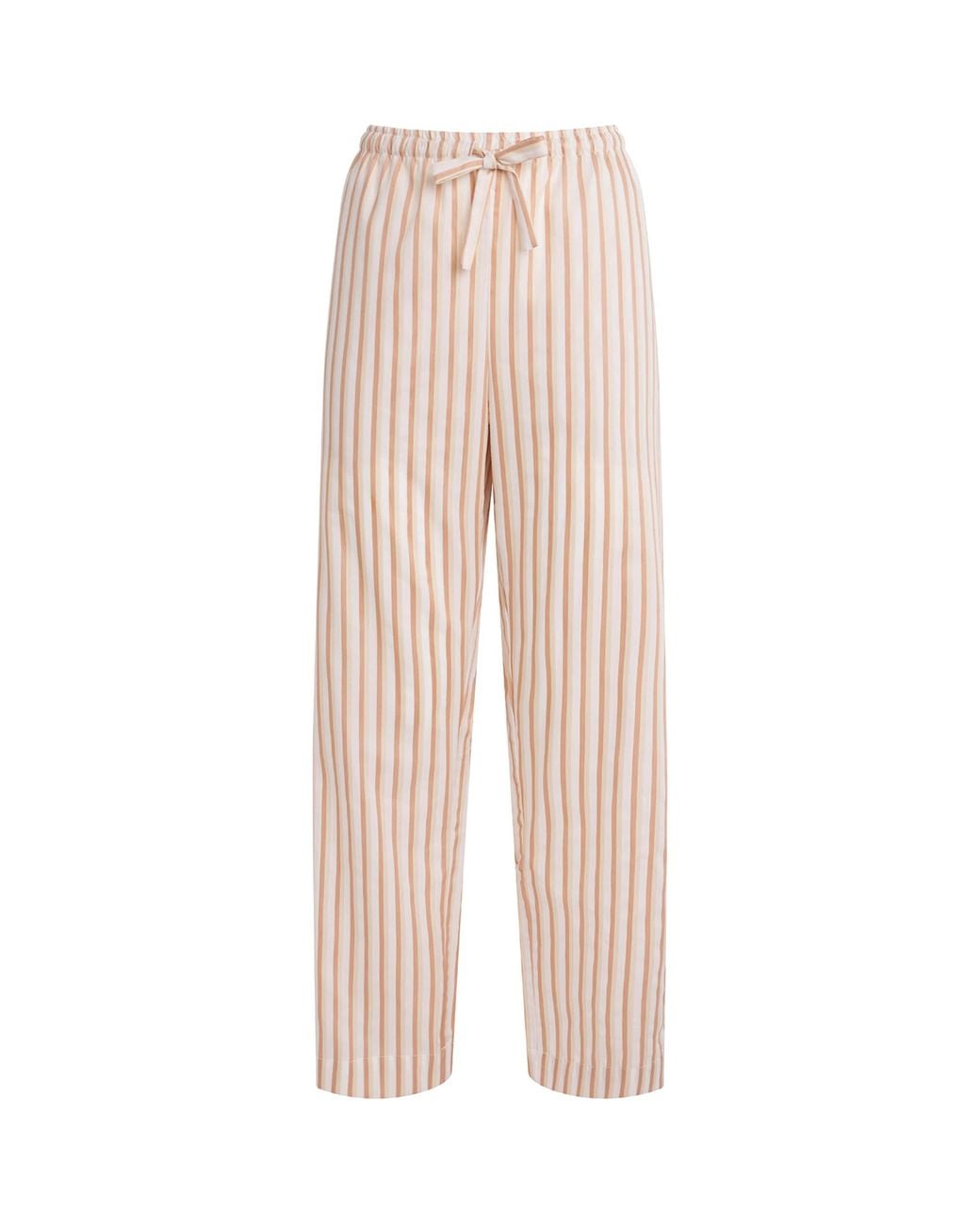Derek Rose Natural Cotton Capri Pyjama Bottoms