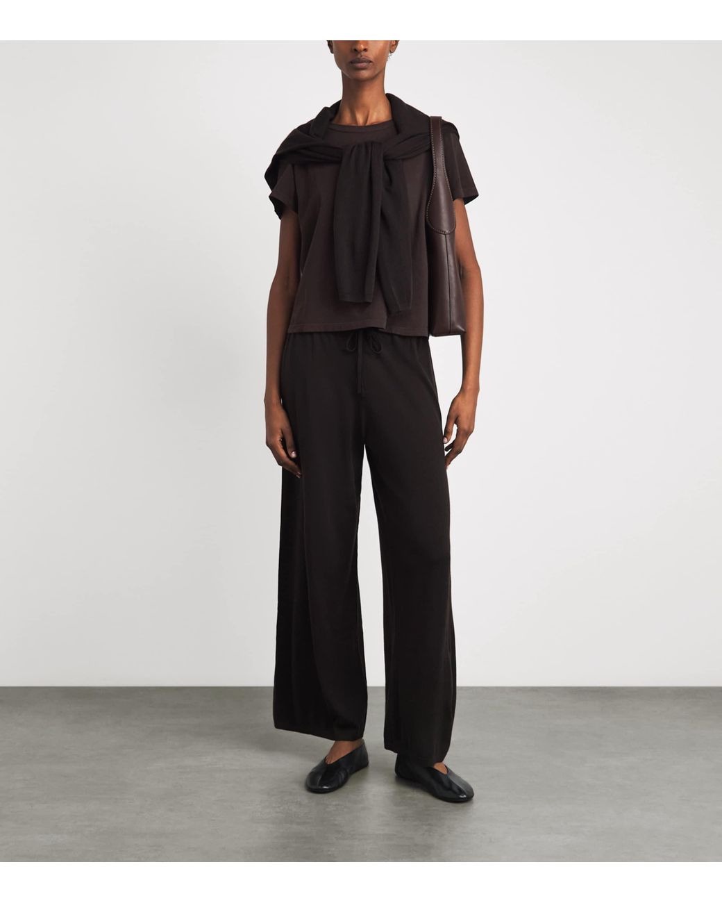 Leset Black Cotton Margo T-Shirt