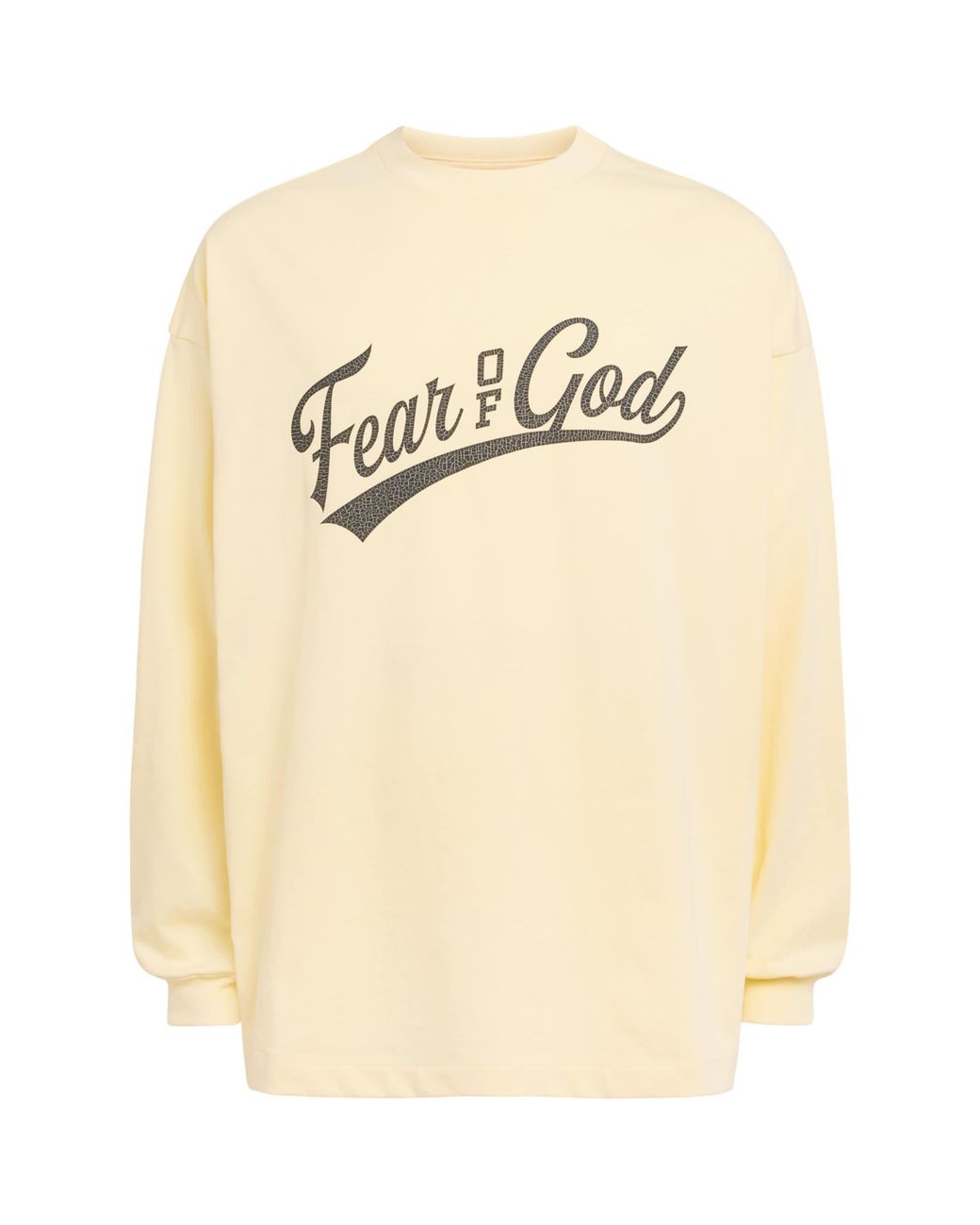 Fear Of God Natural Cotton Merch Long-Sleeve T-Shirt for men