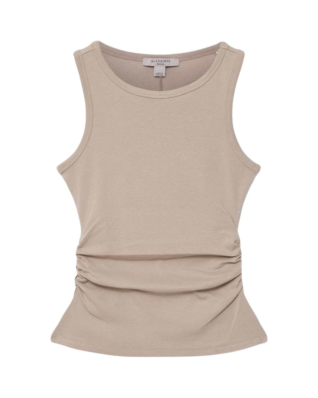 AllSaints Natural Stretch-Cotton Katarina Tank Top