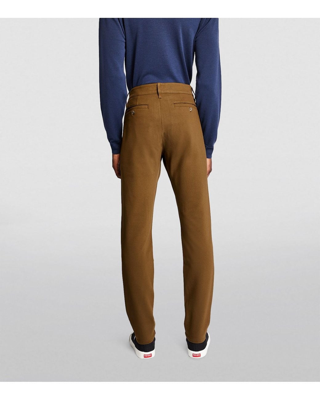PAIGE Brown Stafford Chinos for men