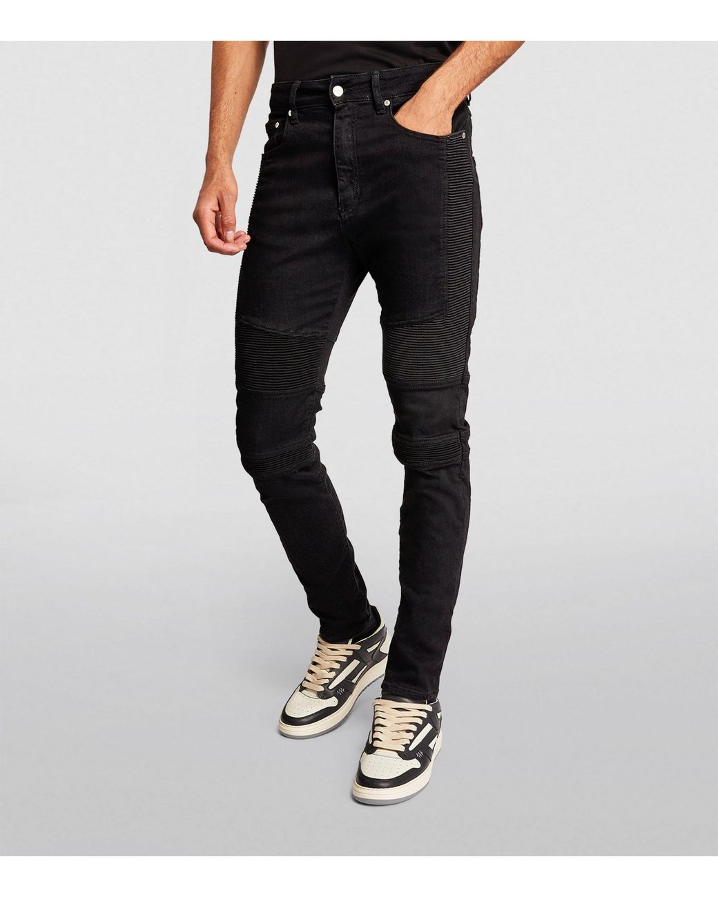 Represent Biker Skinny Jeans in Black for Men | Lyst Canada