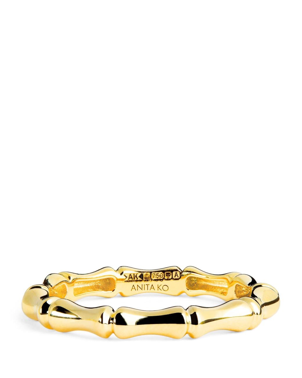 Anita Ko Metallic Bamboo Ring