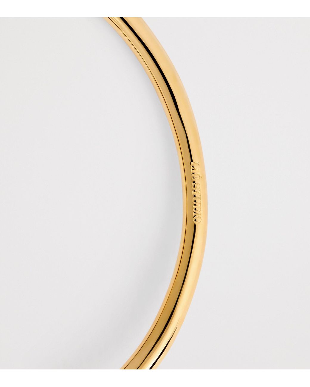 LIE STUDIO Natural Plated The Olga Bangle