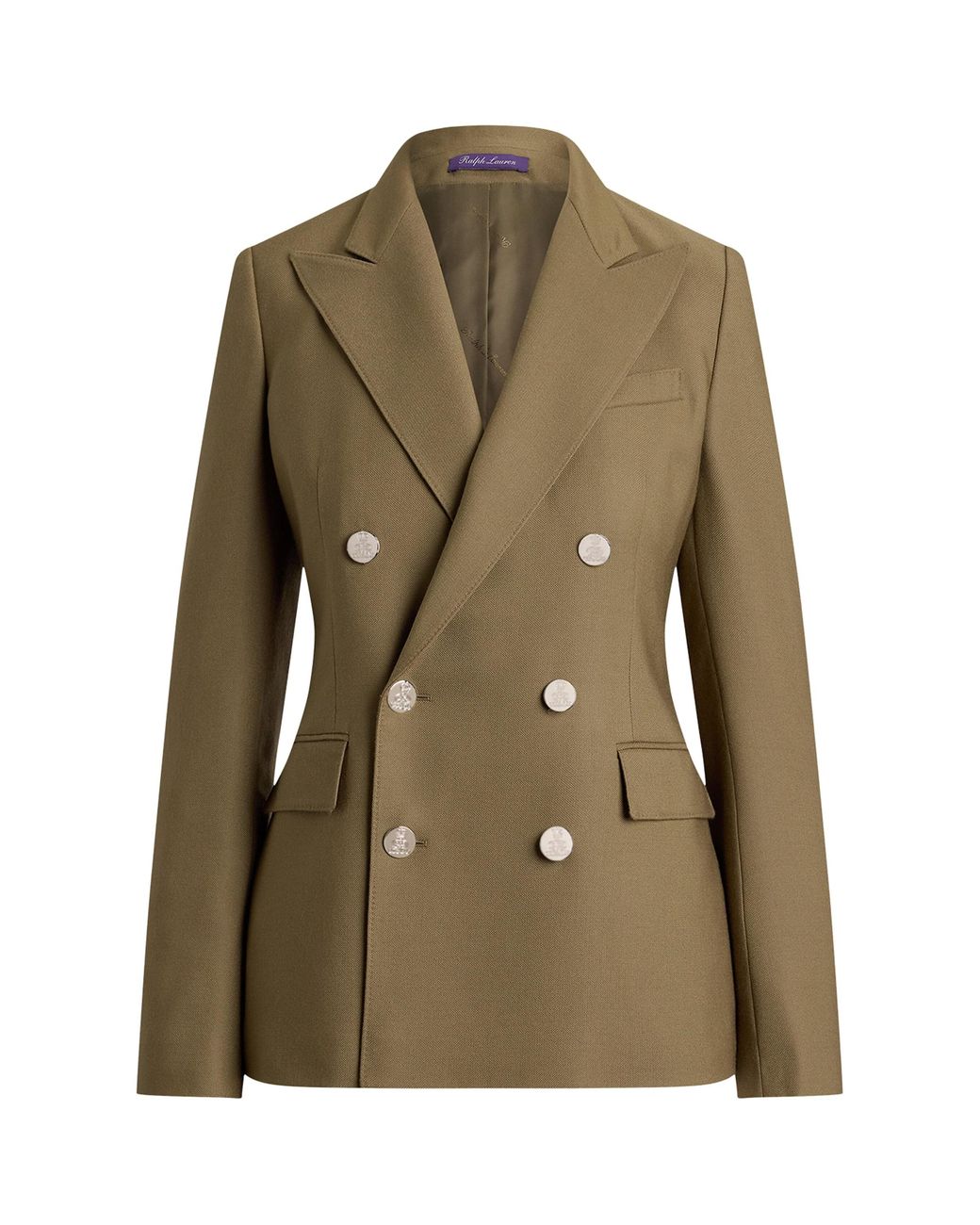 Ralph Lauren Green Cashmere Camden Jacket