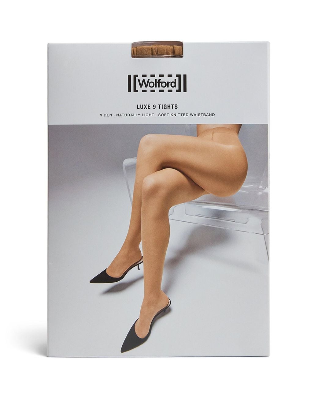 Wolford White Luxe 9 Tights