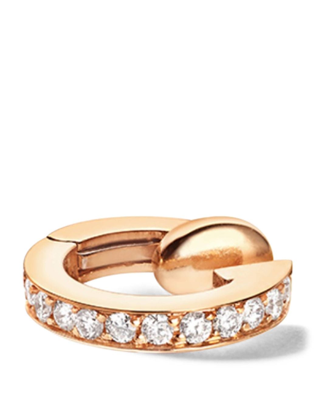 Repossi Metallic And Diamond Berbere Ear Cuff