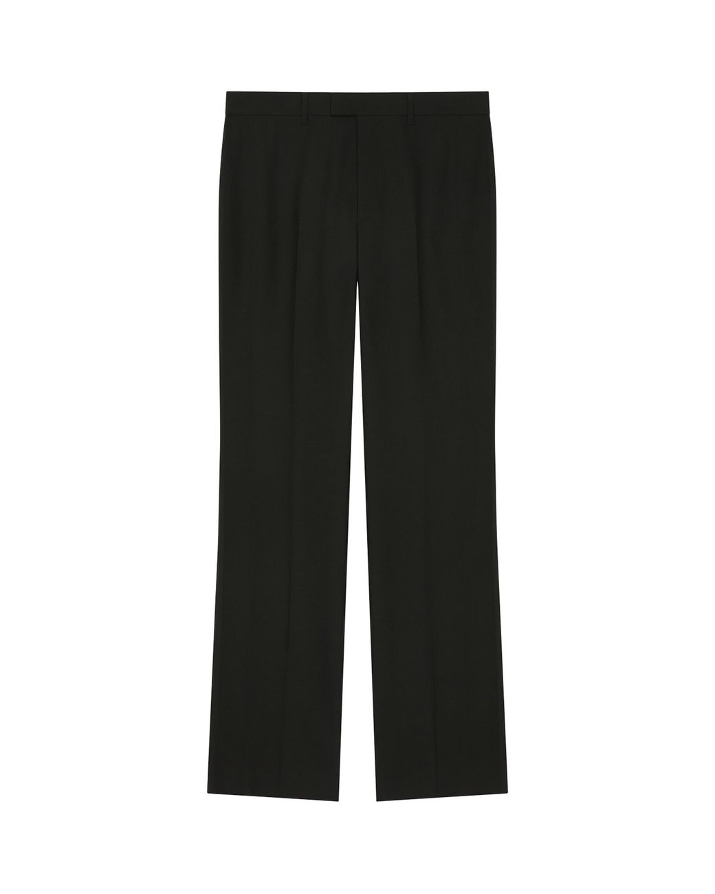 Givenchy Black Wool-Mohair Tailored Trousers for men
