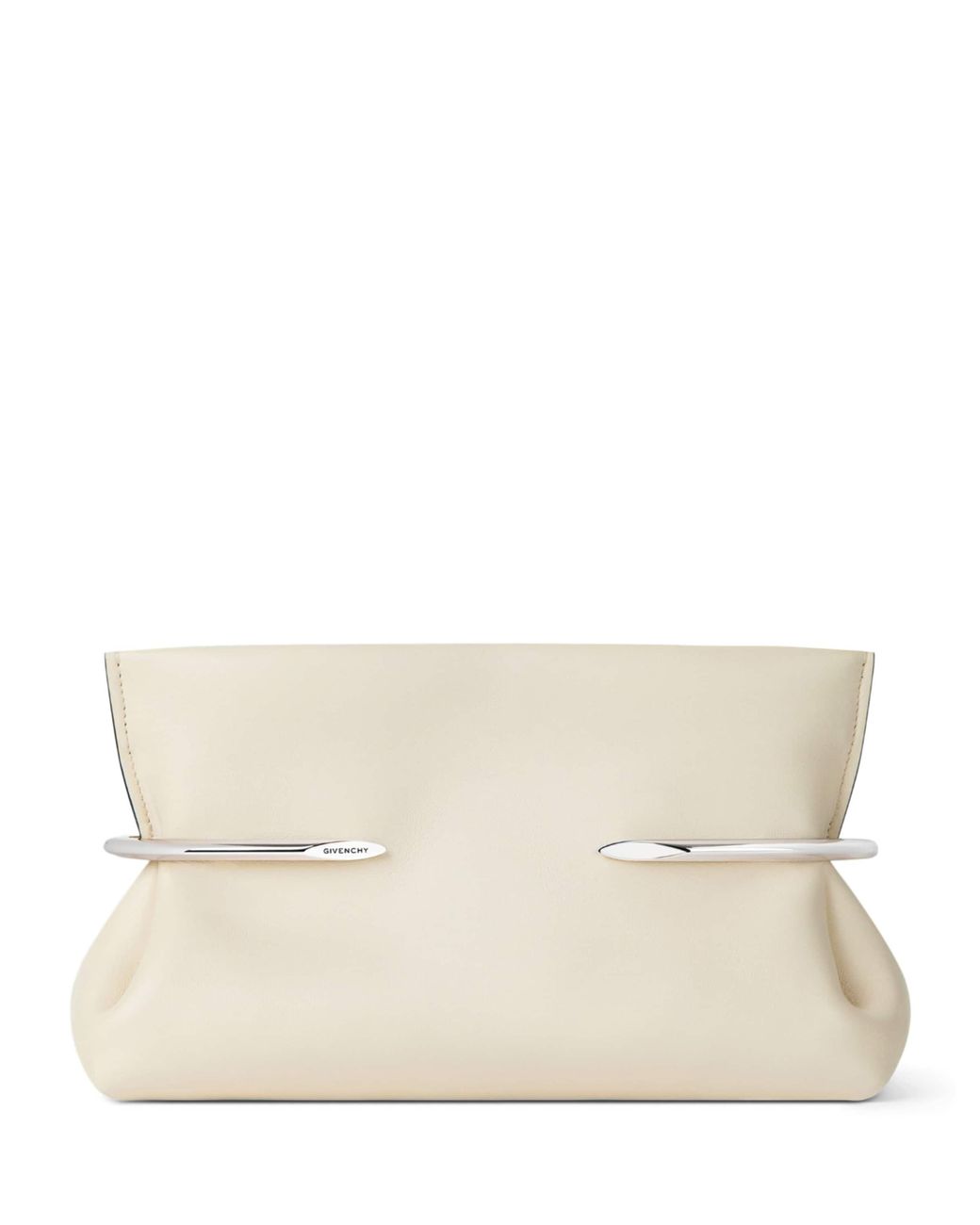 Givenchy Natural Small Leather Soft Pinch Clutch