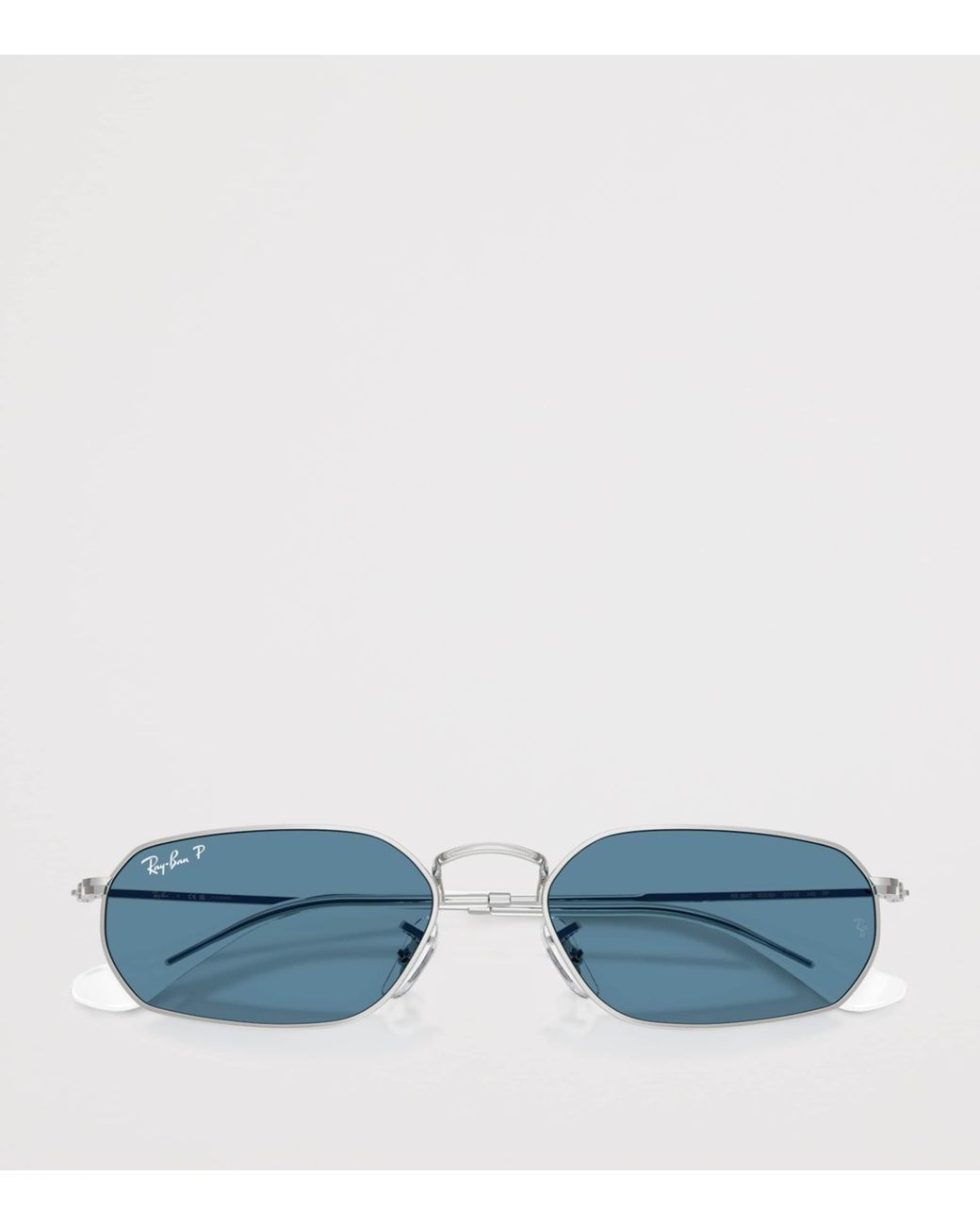 Ray-Ban Blue Rb3947 Chromance Metal Irregular Sunglasses