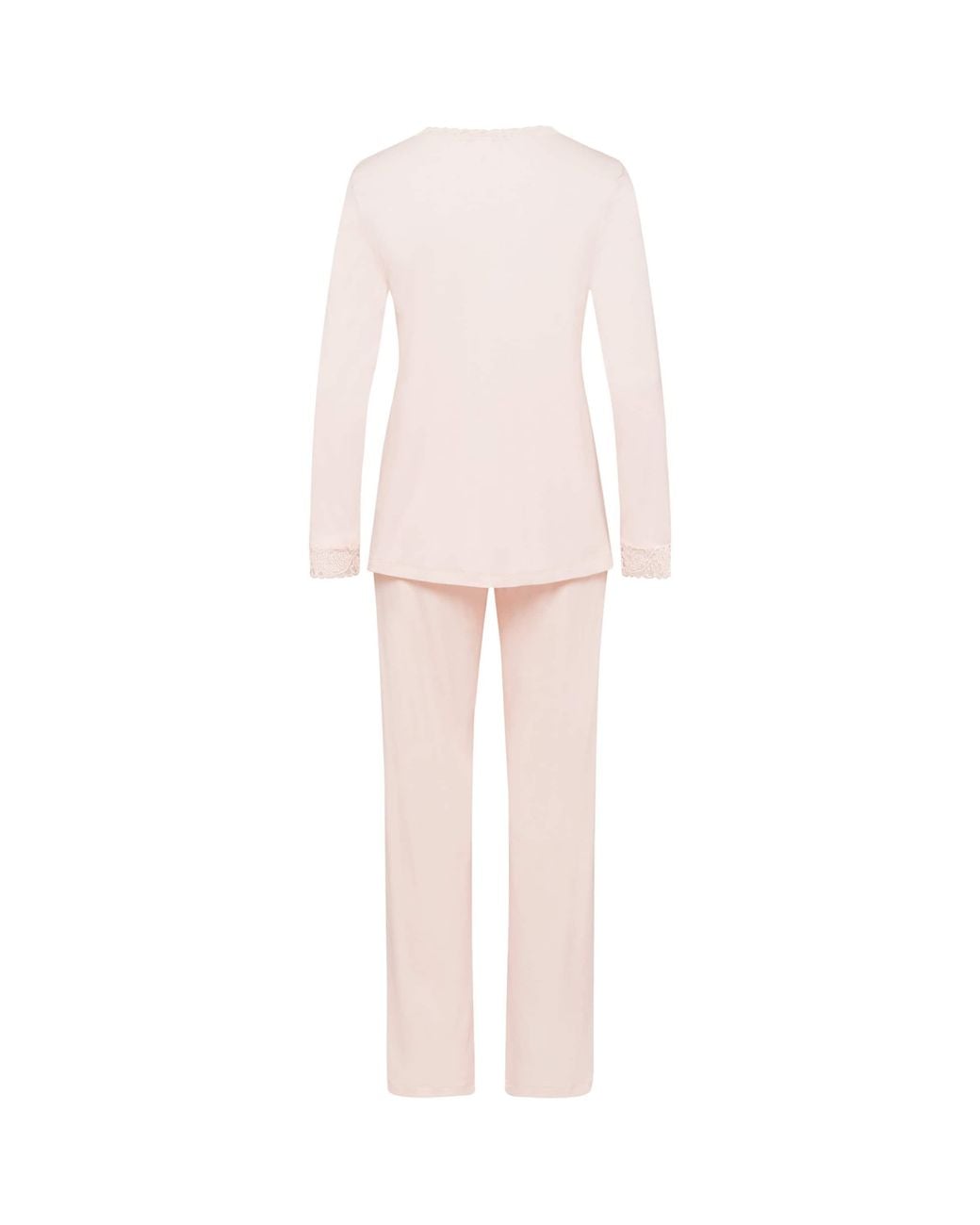 Hanro Pink Cotton Moments Pyjama Set