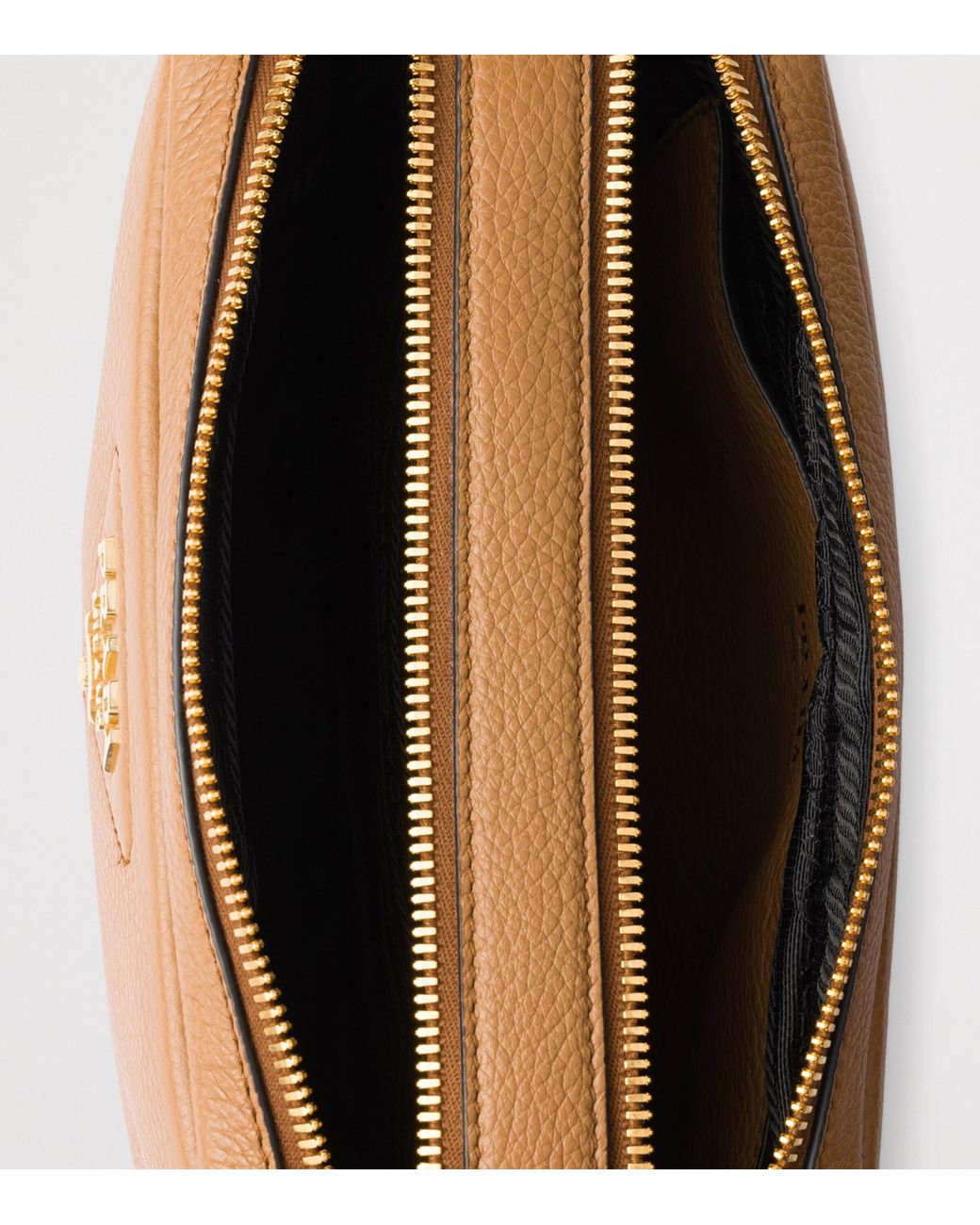 Prada Brown Small Leather Cross-Body Bag