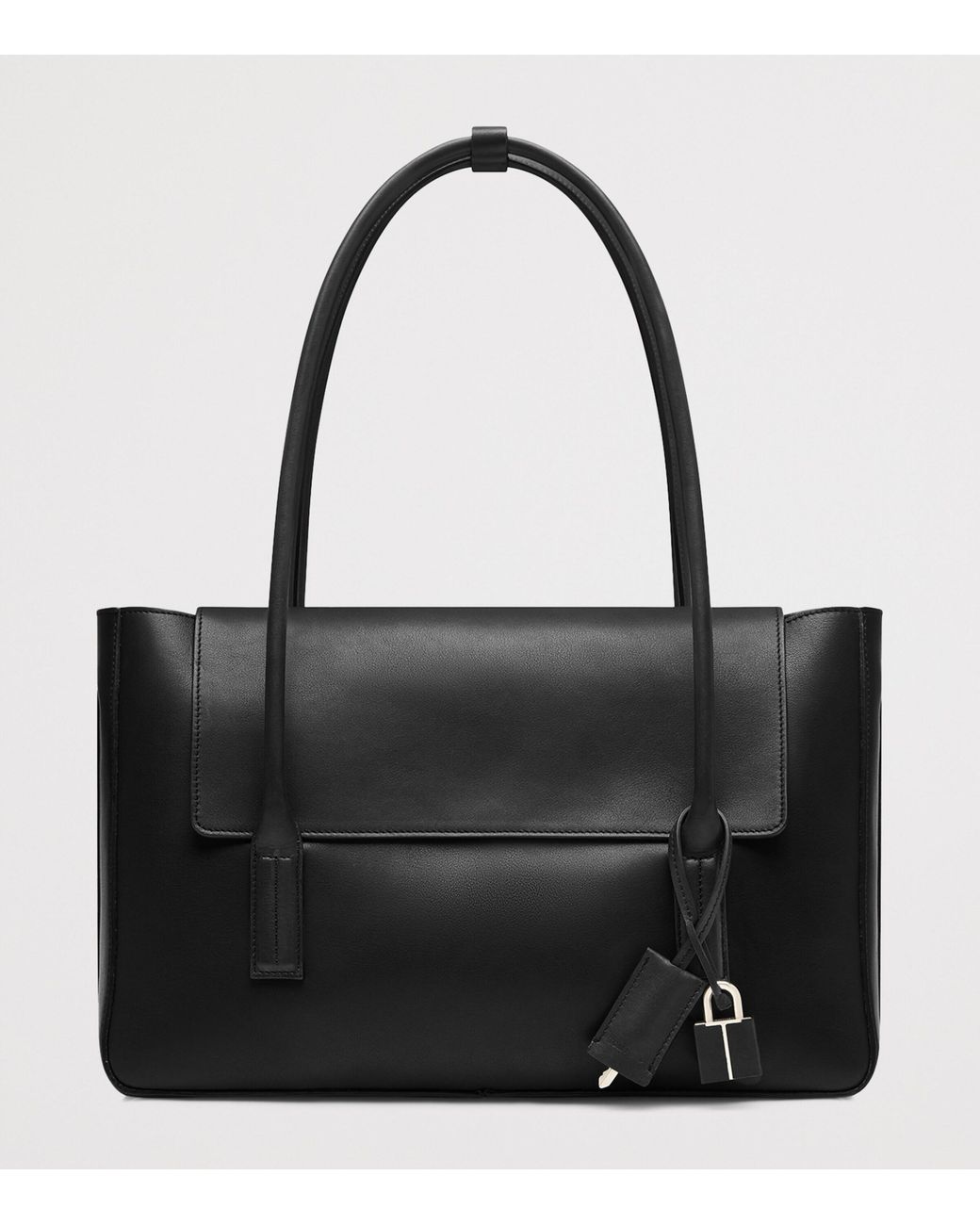 Tom Ford Black Medium Leather Eclipse Shoulder Bag