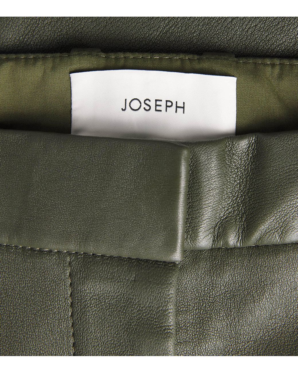 Joseph Gray Tafira Flared Leather Trousers