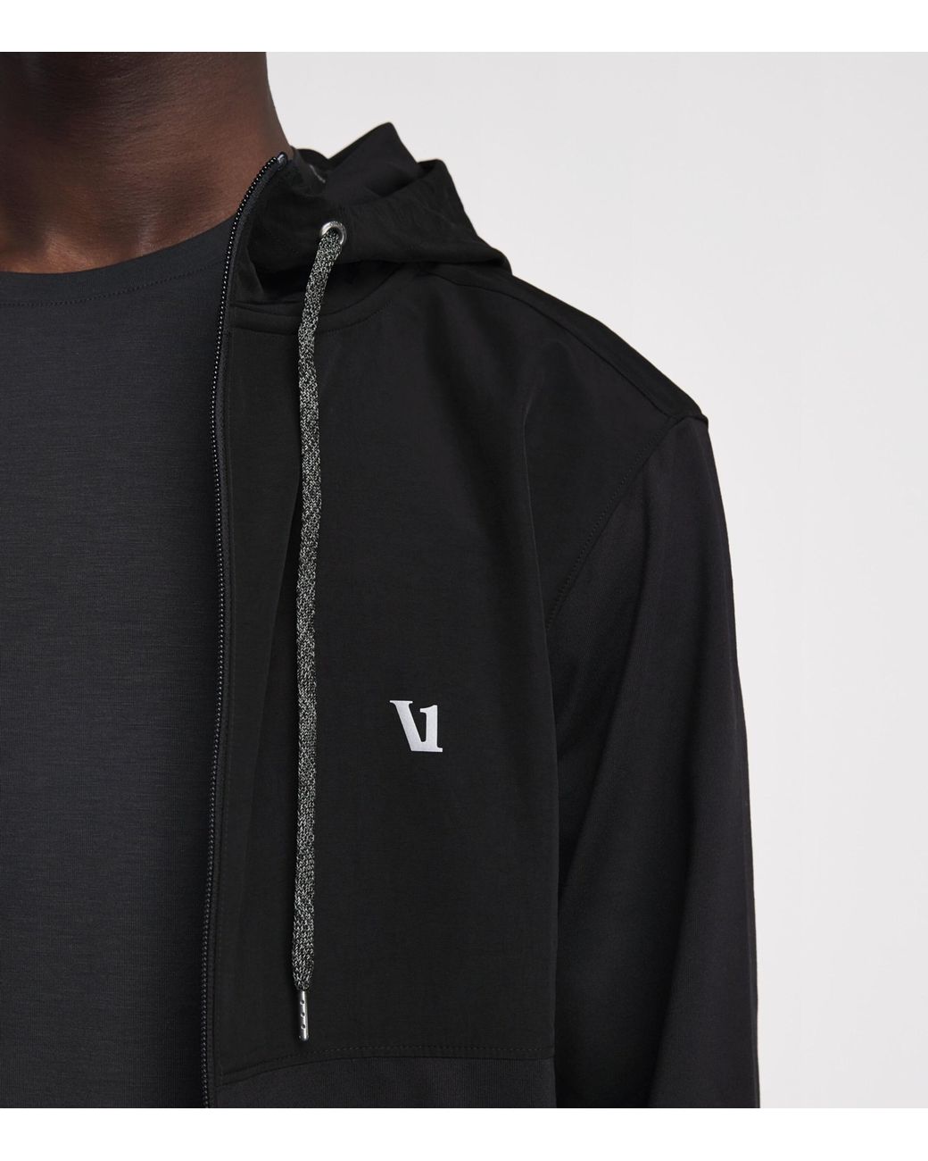 vuori Black Sunday Element Track Jacket for men