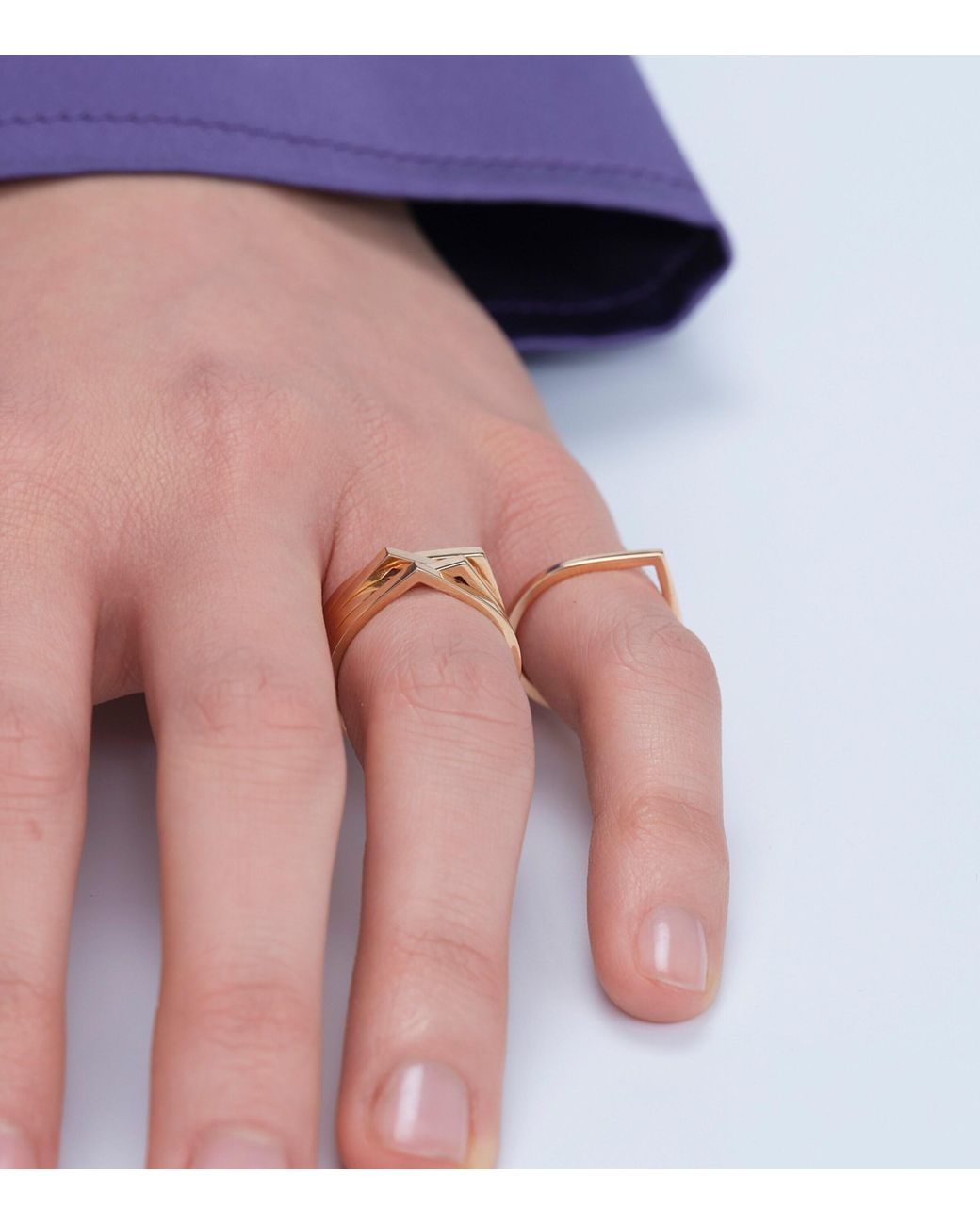 Repossi Natural Antifer 4-Band Ring
