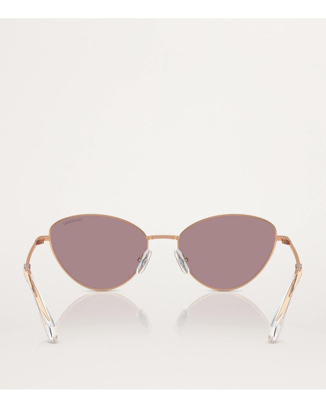 Swarovski Pink Metal Sk7014 Sunglasses