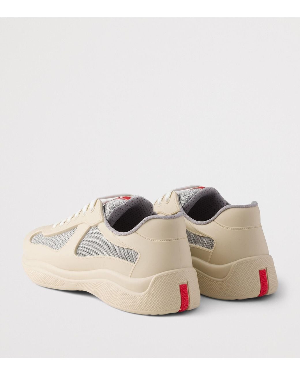 Prada Natural Rubber America's Cup Sneakers for men