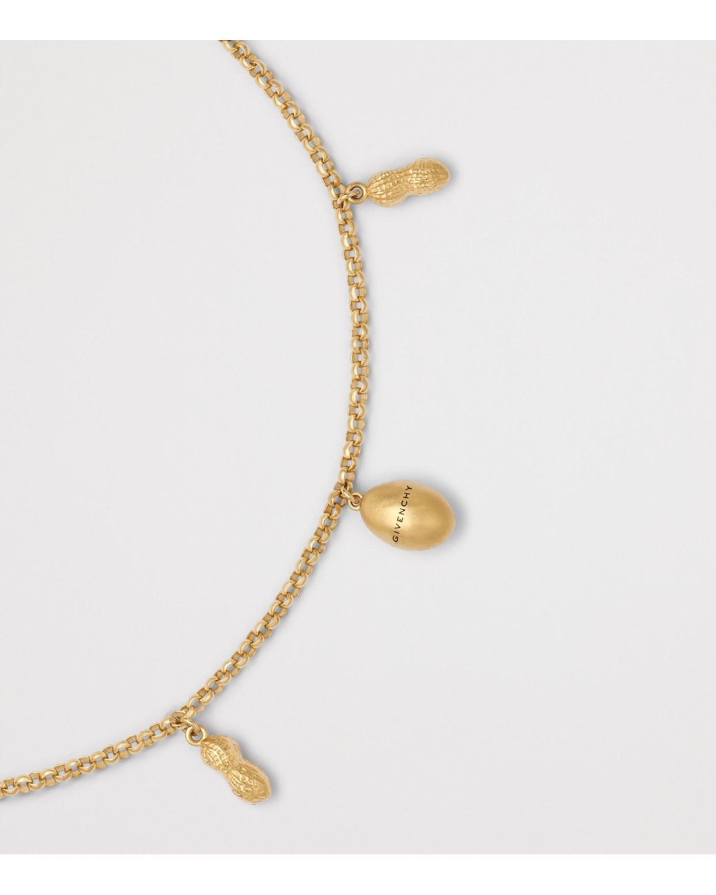 Givenchy Metallic Charms Chain Necklace