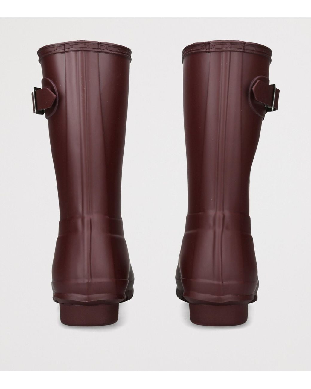 Hunter Brown Original Short Welly Boots