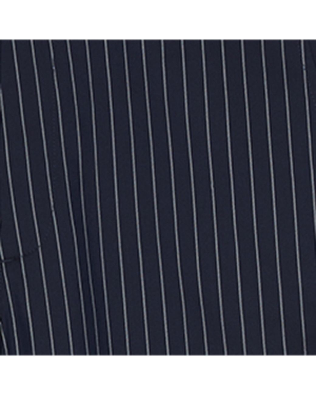 Givenchy Blue Stripe Couture Seam Trousers for men