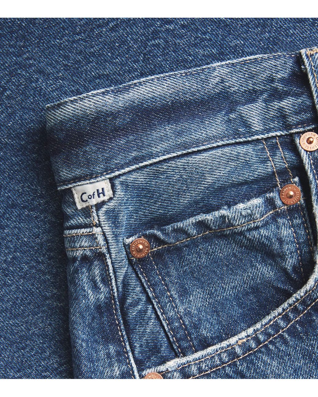 Citizens of Humanity Blue The Ayla Baggy Jeans