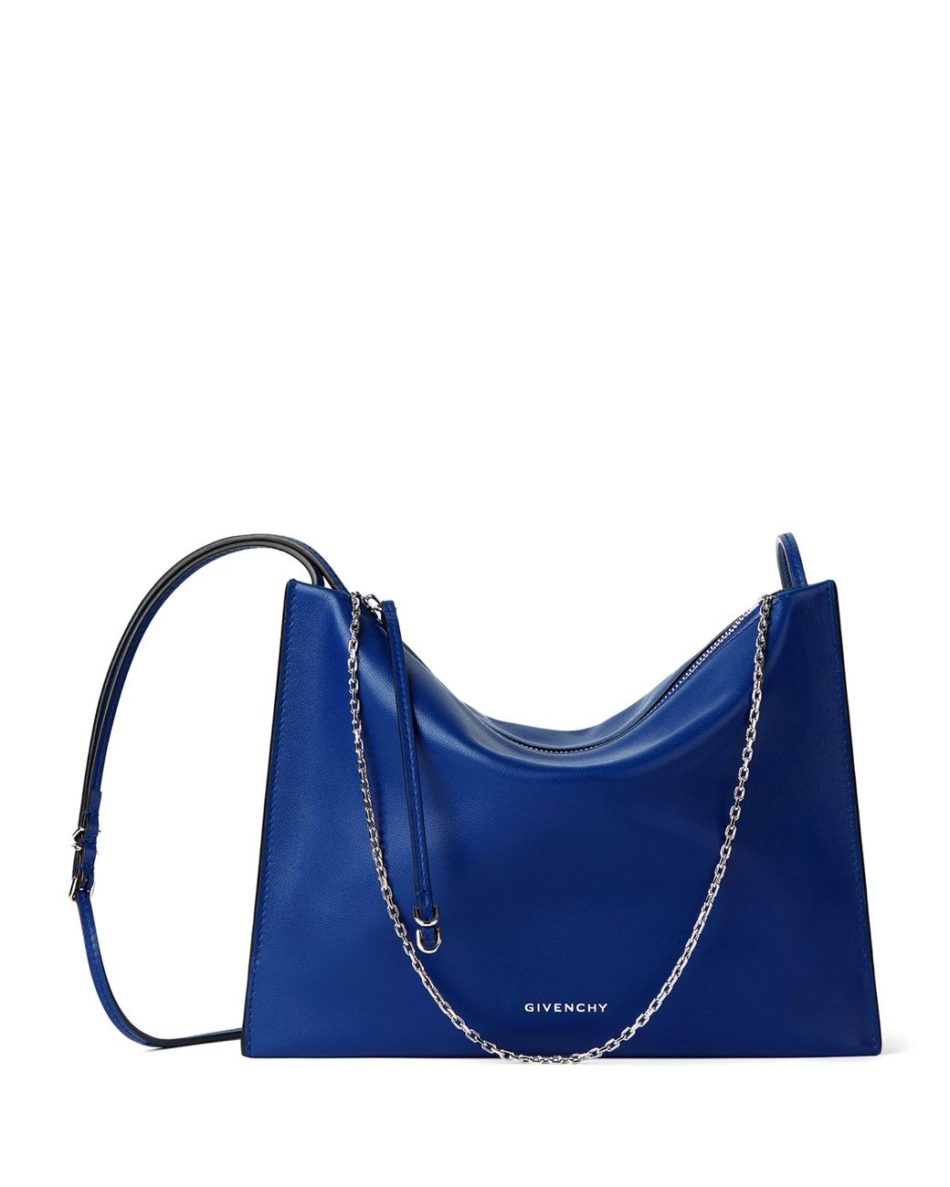 Givenchy Blue Leather Voyou Shoulder Bag