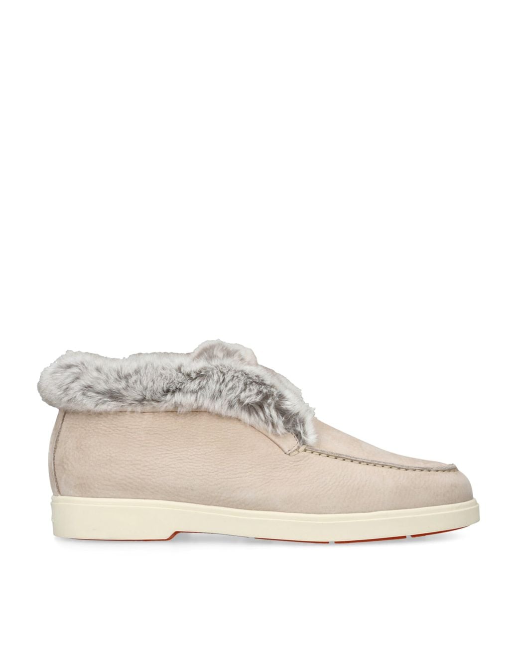 Santoni Natural Suede Hadeel Ankle Boots for men