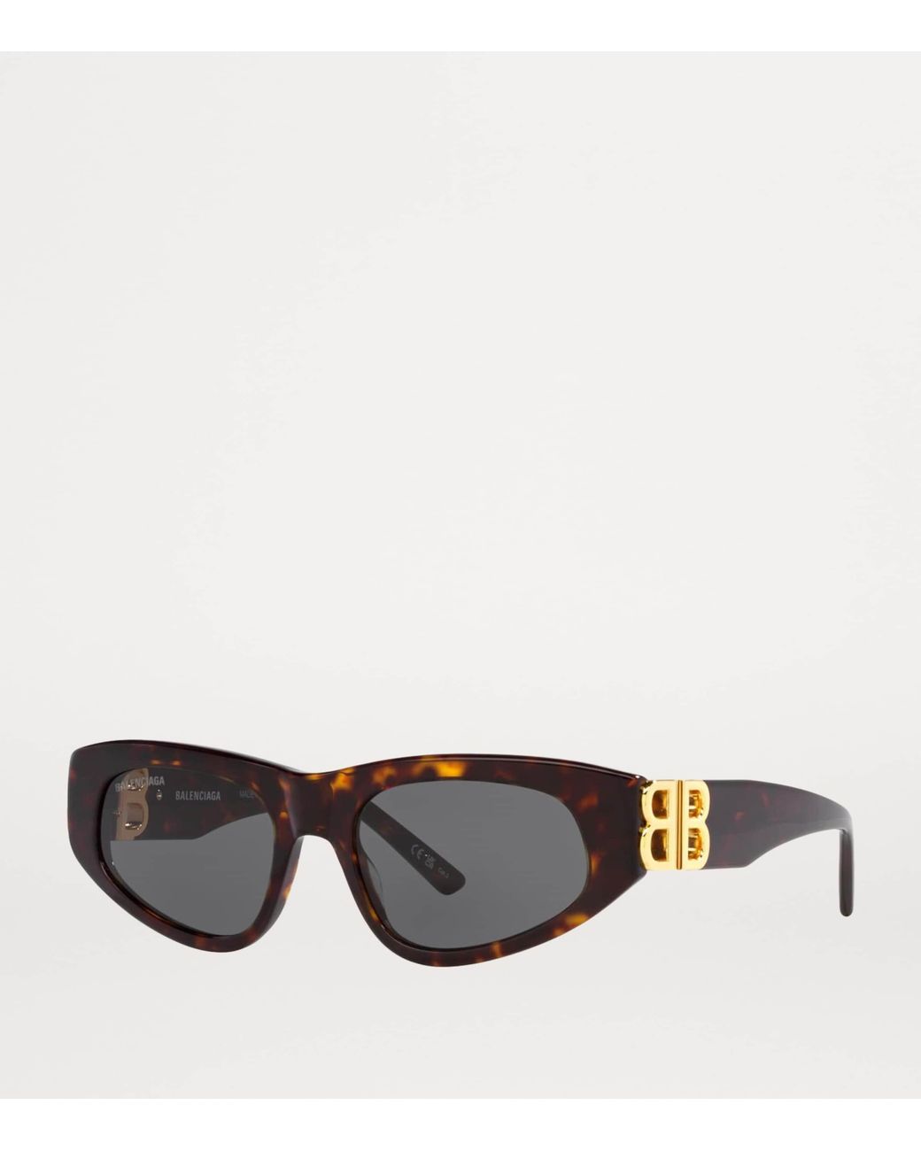 Balenciaga Gray Round Bb0095S Sunglasses