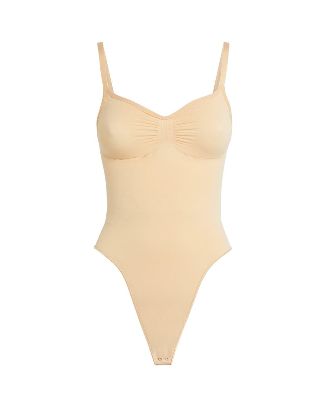Skims Natural Seamless Sculpt Thong Bodysuit