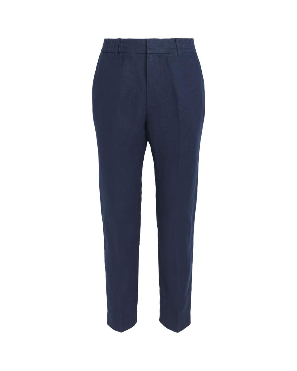 NN07 Blue Linen Billie Trousers for men