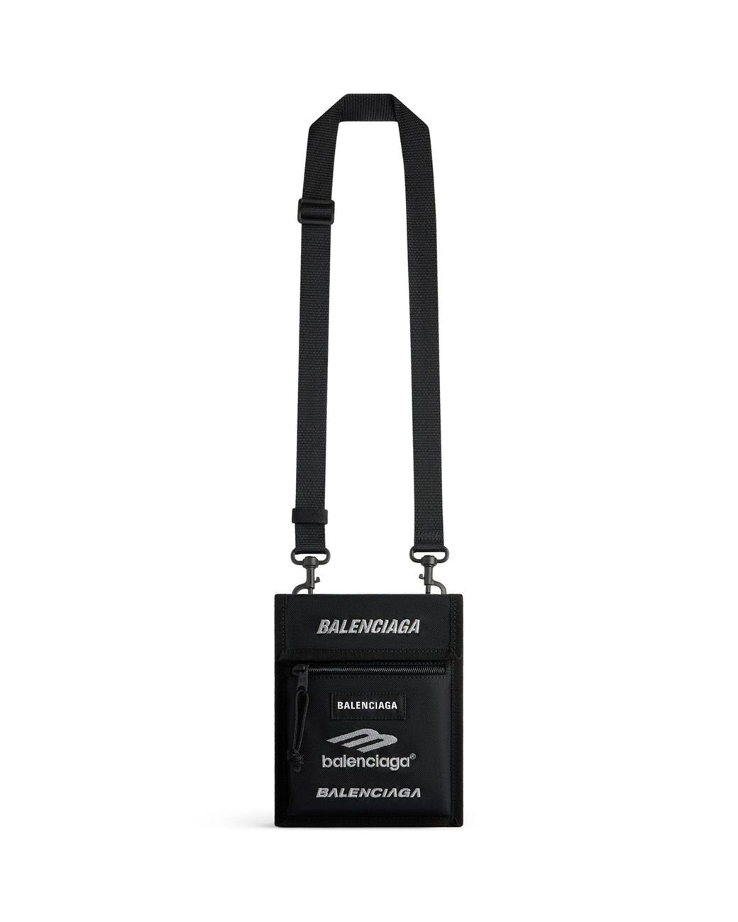 Balenciaga logo deals pouch