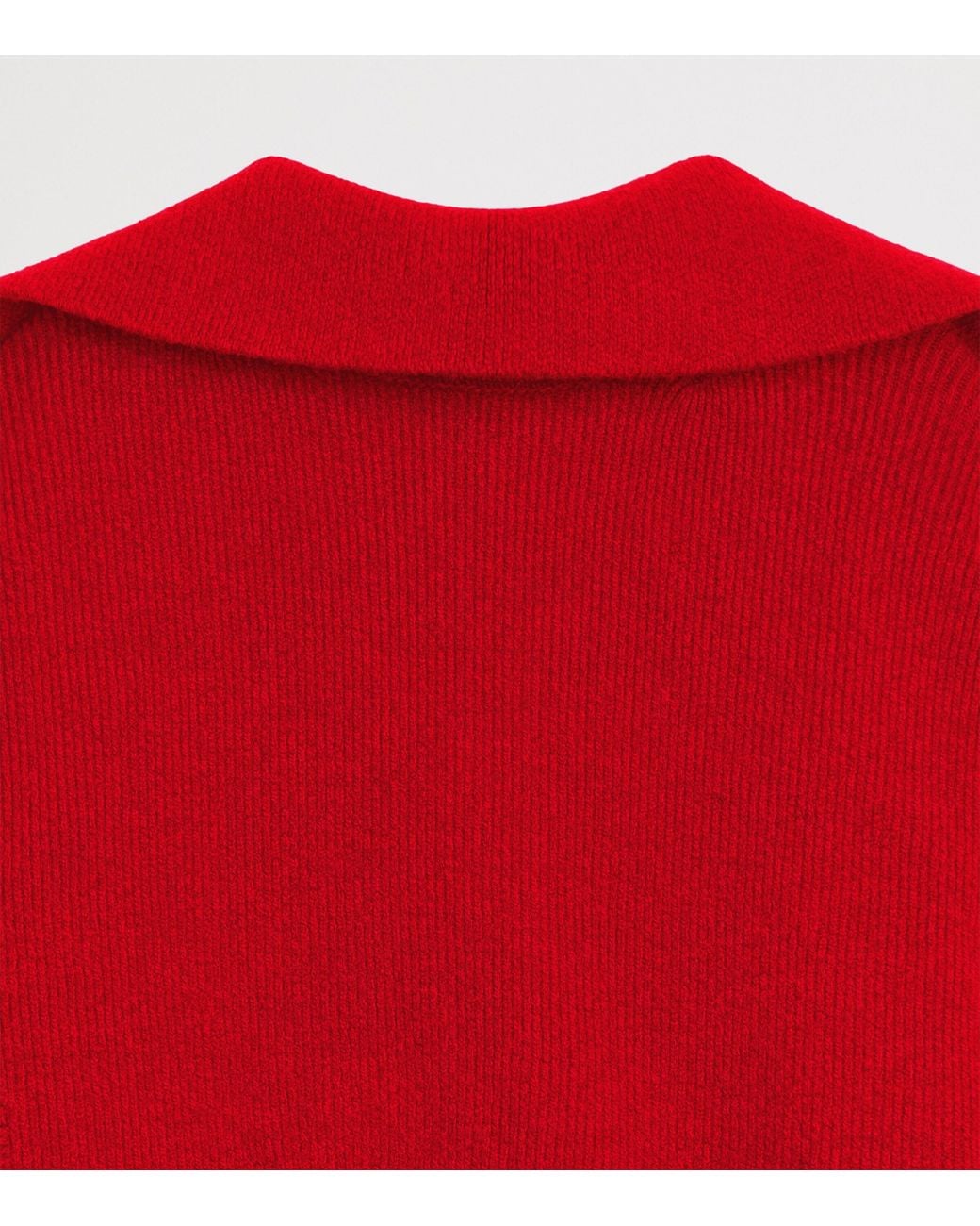 Givenchy Red Wool-Cashmere-Blend Split Midi Dress